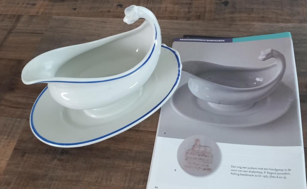 Petrus Regout sauskom, Ophalen of Verzenden, Zo goed als nieuw, Accessoires