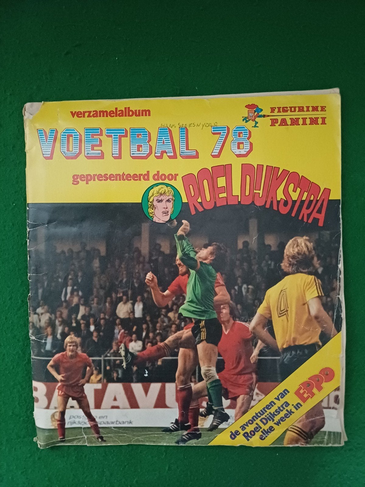 Panini Voetbalalbum 1978 Compleet - Roel Dijkstra, Ophalen of Verzenden, Gebruikt, Overige binnenlandse clubs, Poster, Plaatje of Sticker