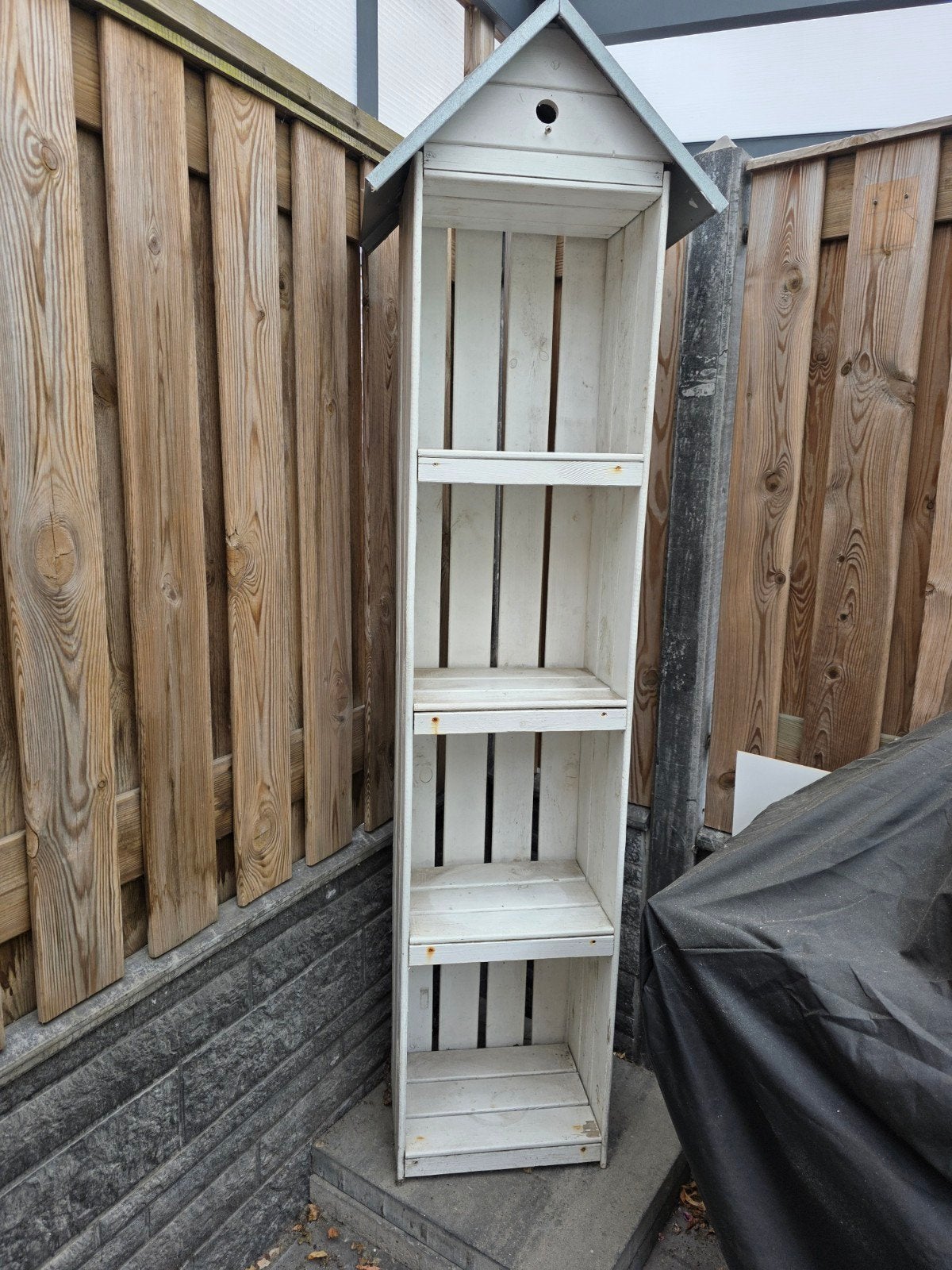 tuinkast wit, Tuin en Terras, Ophalen, Kunststof, Overige typen
