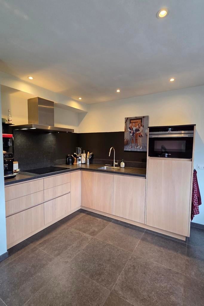 Complete maatwerk keuken incl A-merk apparatuur, Huis en Inrichting, Keuken | Complete keukens, Ophalen, Gebruikt, Hoekkeuken