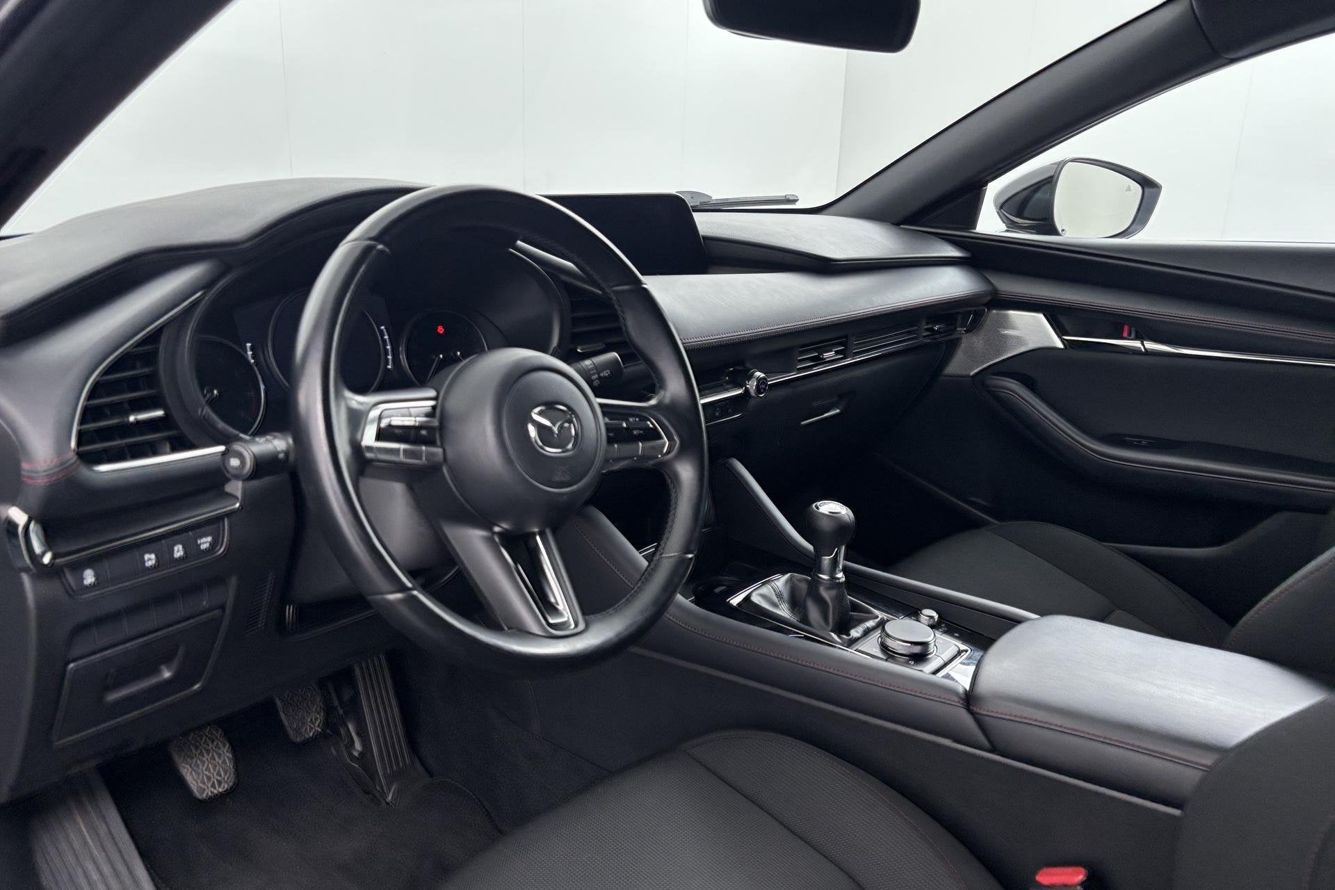 Mazda 3 2.0 e-SkyActiv-G M Hybrid 150 Sportive Verfijnde hyb, Auto's, Voorwielaandrijving, 1998 cc, Stof, Gebruikt