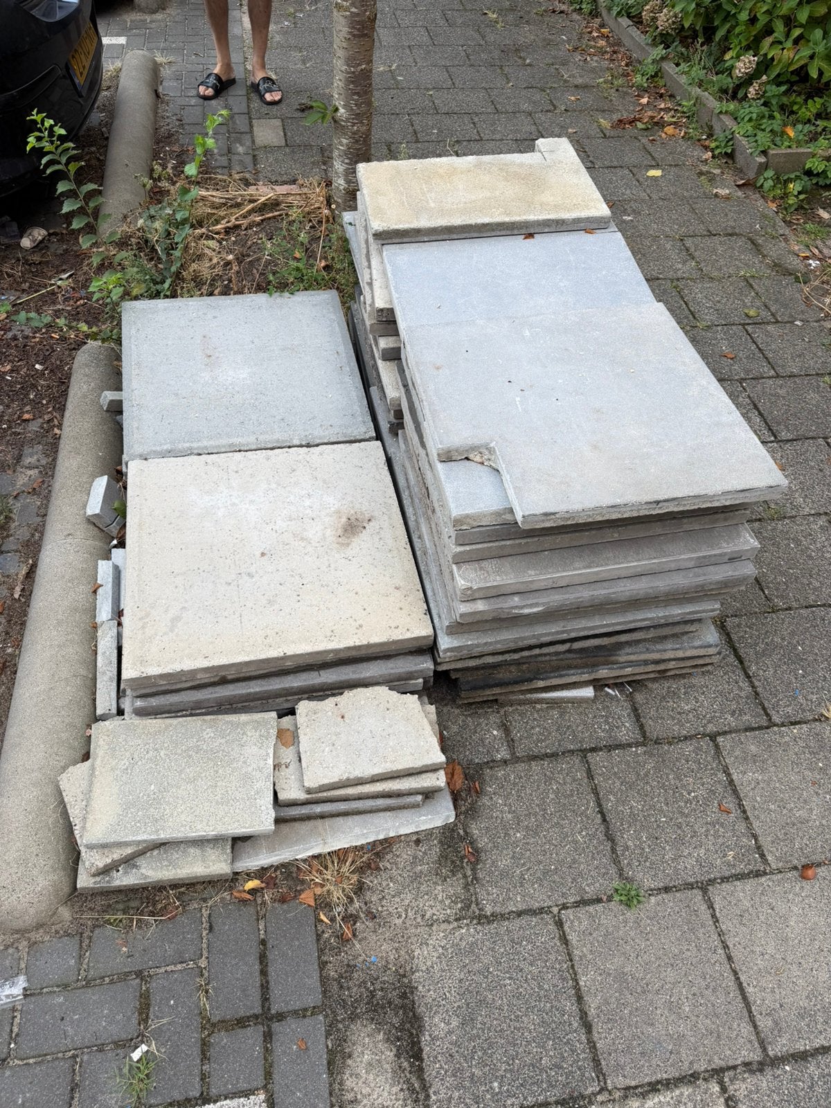 Stenen 60 x 60 gratis op te halen, Ophalen, 60 cm of meer, Keramiek, Zo goed als nieuw