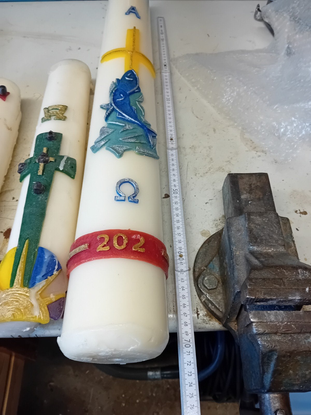 Diverse Paaskaarsen en Decoraties - Handgemaakt, Antiek en Kunst, Ophalen
