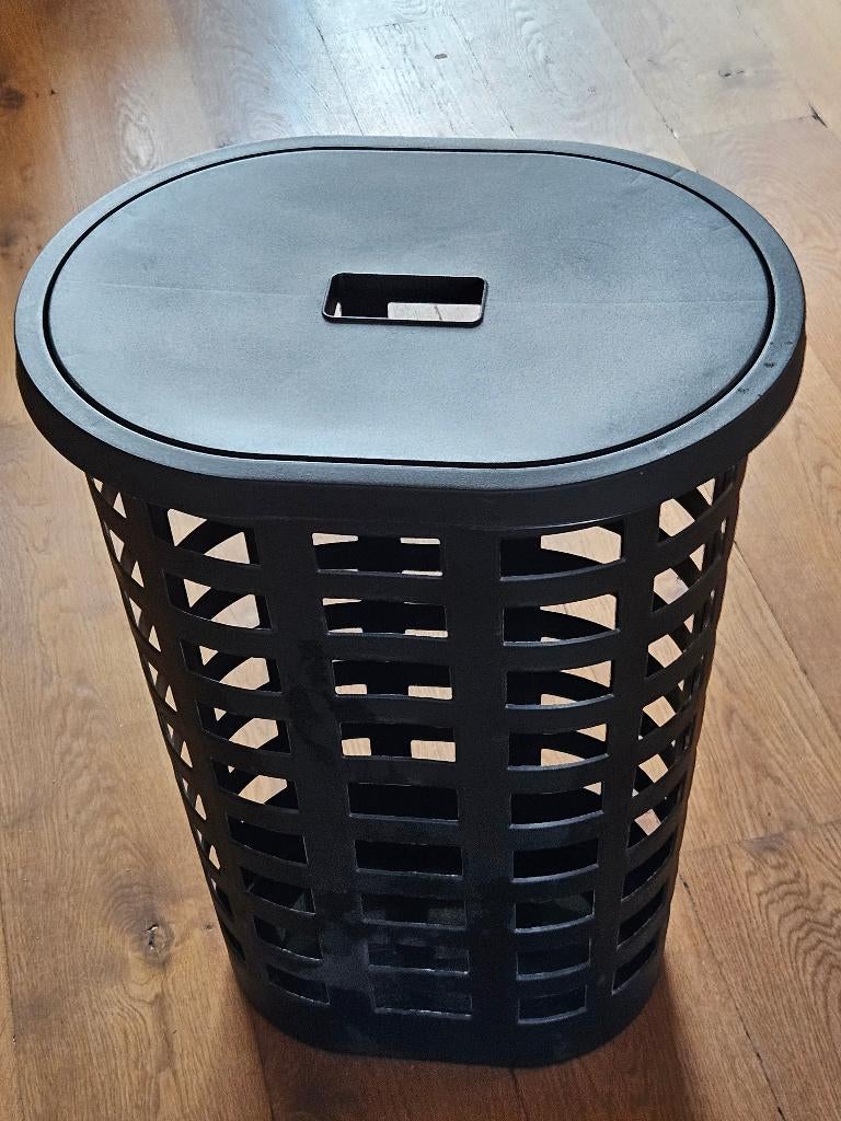 Wasbox zwart, Ophalen, Gebruikt, Zwart