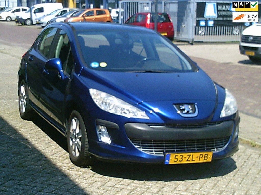 Peugeot 308 1.6 VTi XS Airco Pano LM-V Cruise Trekhaak, Auto's, Peugeot, Voorwielaandrijving, Gebruikt, 4 cilinders, Blauw