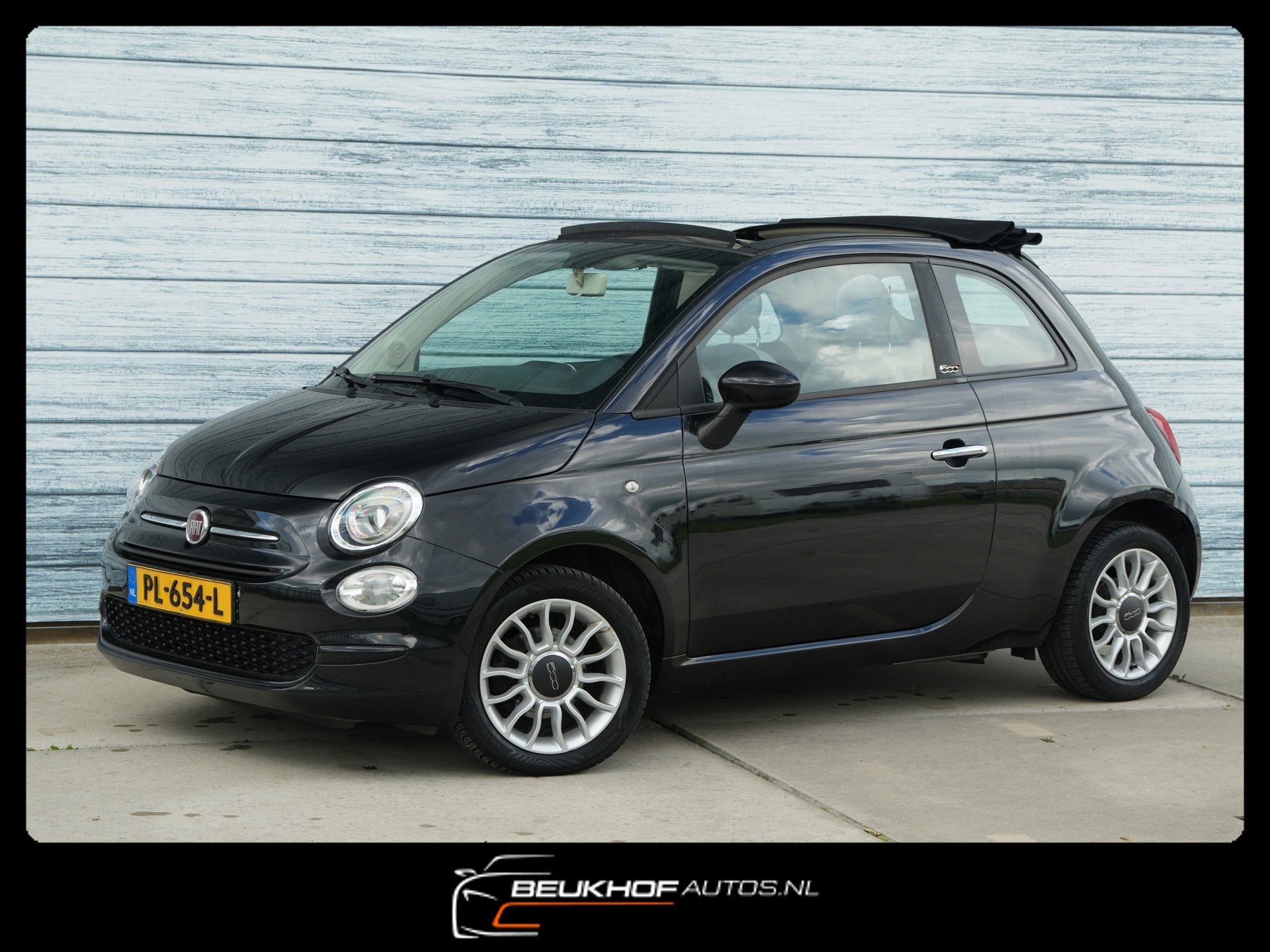 Fiat 500 C 1.0 Cabrio Bluetooth Airco Cruise Control, Voorwielaandrijving, Stof, Gebruikt, Cabriolet