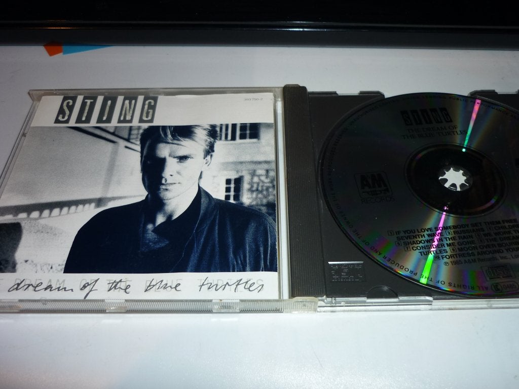 Sting - The Dream of the Blue Turtles CD, Inclusief boekje, Gebruikt, Pop, Ophalen of Verzenden