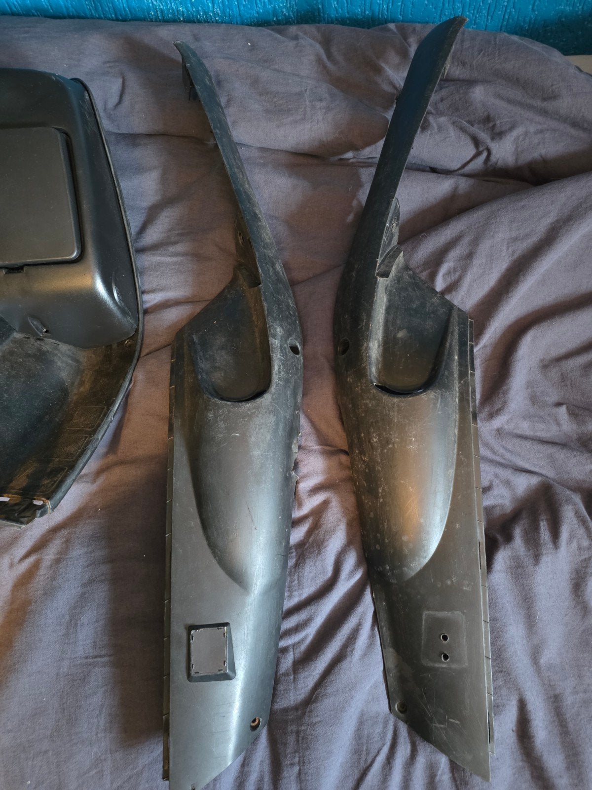 Piaggio Zip binnenkappen set met handschoenenkastje, Ophalen of Verzenden, Gebruikt, Kap, Piaggio