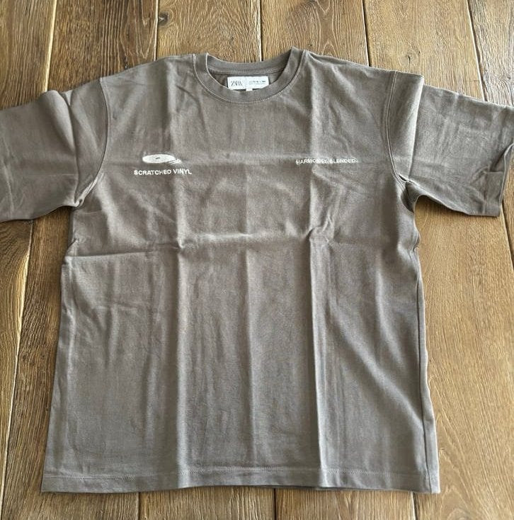 Zara T-shirt maat 164 bruin, Kinderen en Baby's, Kinderkleding | Maat 164, Ophalen of Verzenden, Zo goed als nieuw, Jongen of Meisje