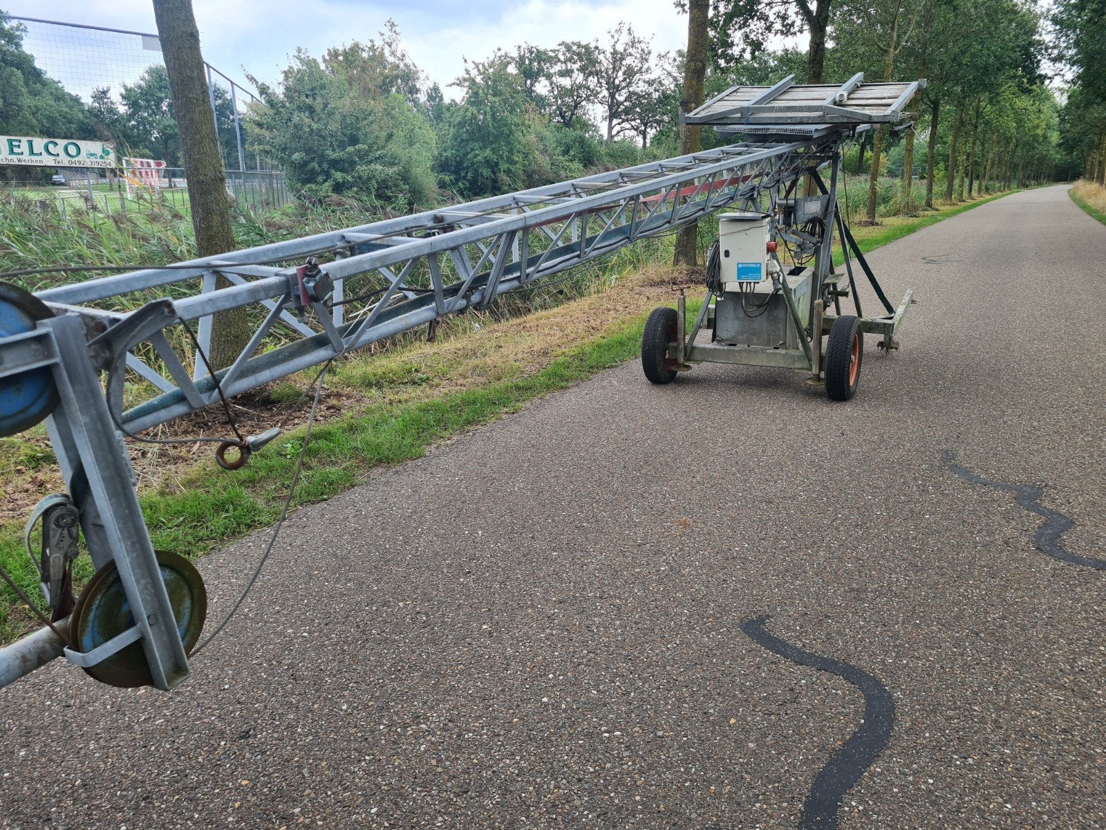 bouwlift op kracht, Doe-het-zelf en Verbouw, Ophalen, Bouwlift