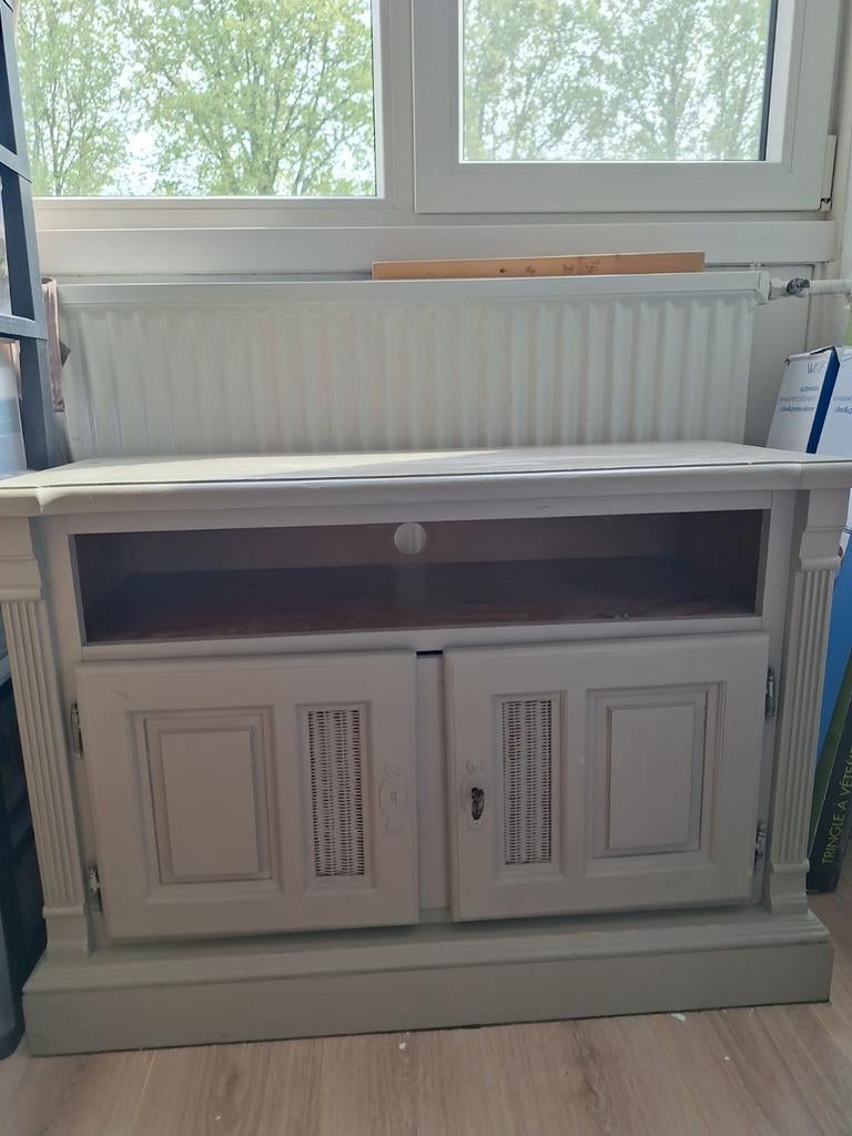 Vintage TV-meubel/dressoir, Ophalen, Gebruikt, Vintage, Landelijk, Brocante, 50 tot 100 cm