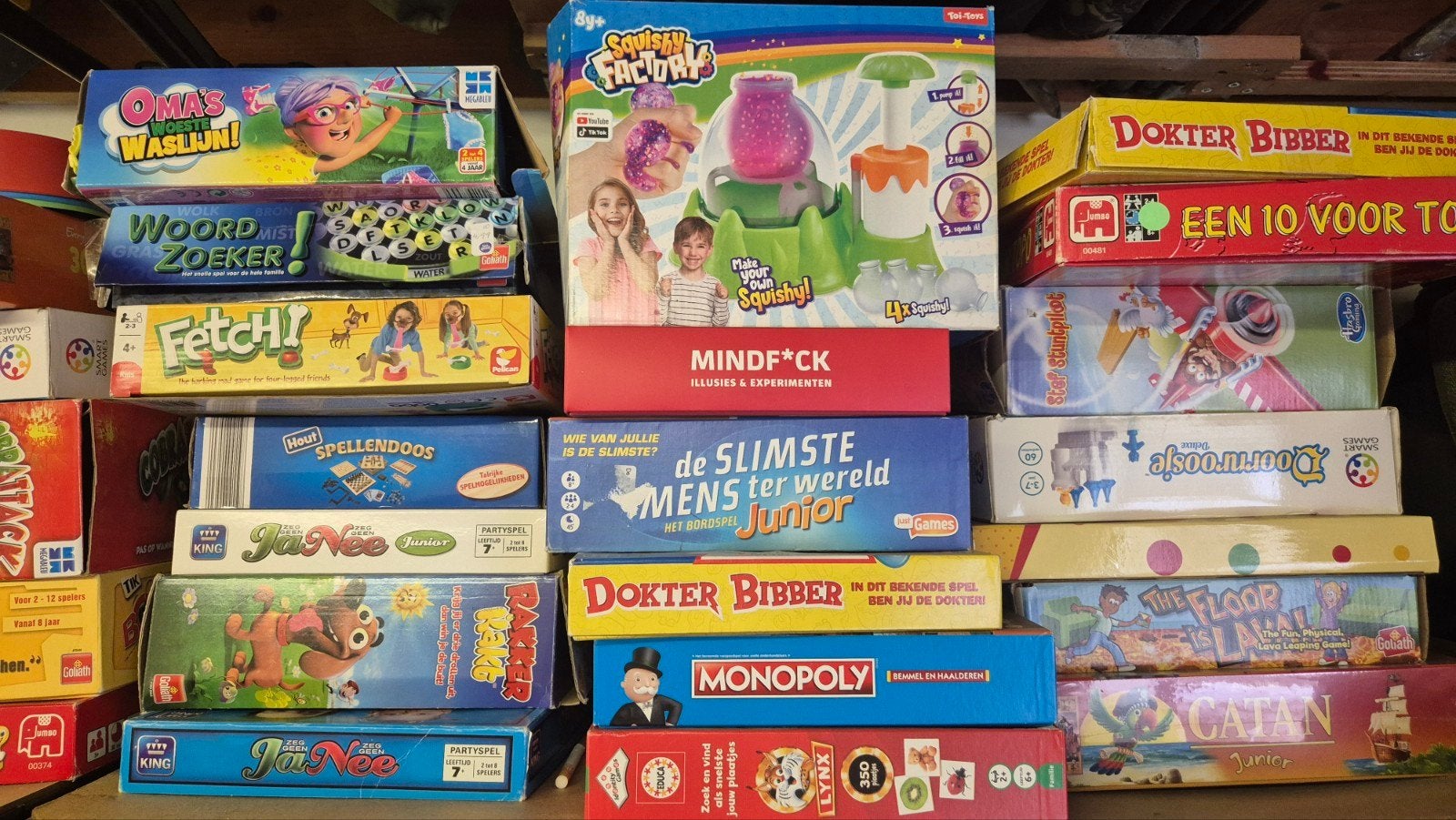 Grote partij bordspellen & kinderspellen – diverse spellen, Ophalen of Verzenden
