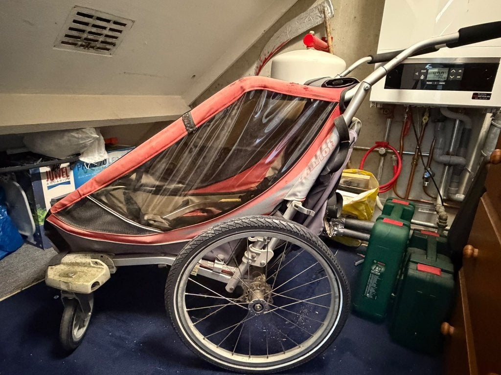 THULE Chariot Cougar fietskar, Ophalen, Gebruikt, Minder dan 20 kg, Thule