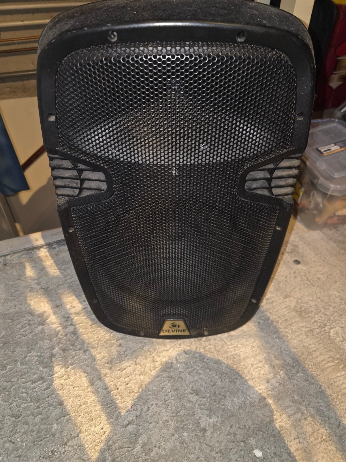 Devine Party Speaker - Goed werkend, veel gebruikt, Overige merken, Party speaker, Ophalen of Verzenden, Gebruikt
