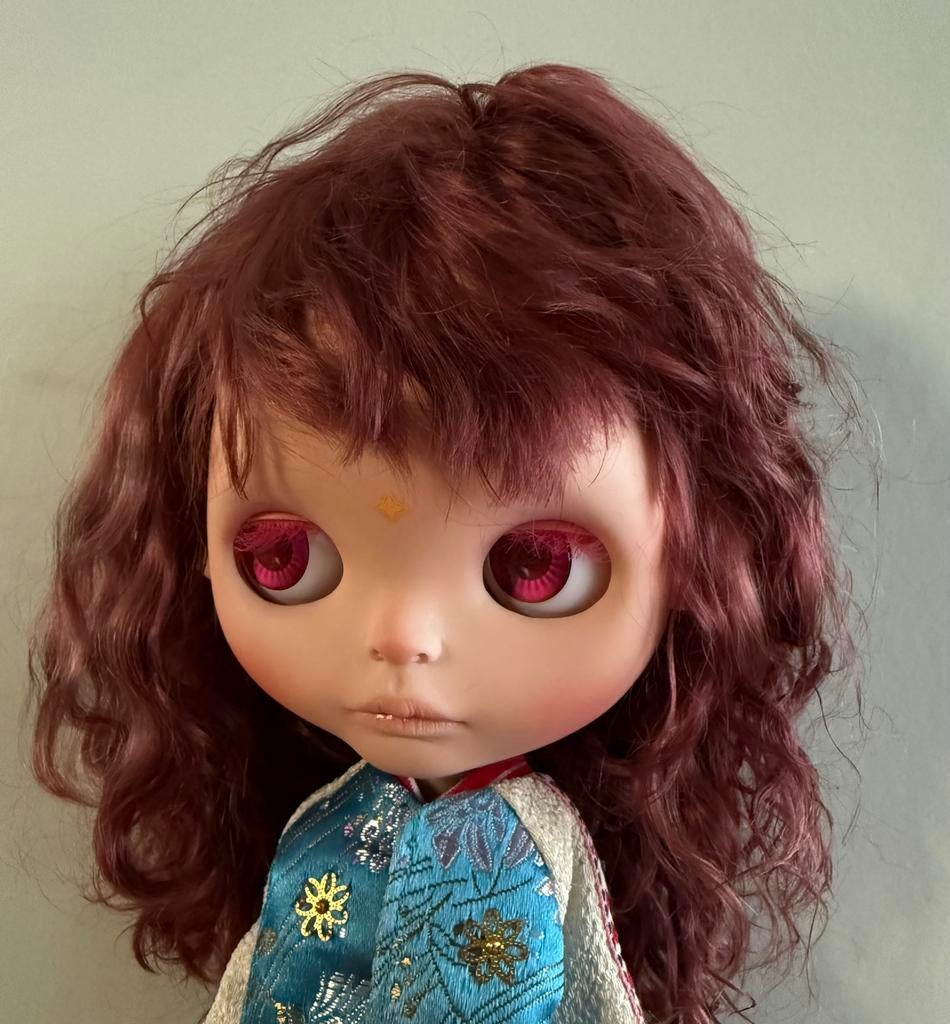 Blythe custom popje van Barsky Art, Verzamelen, Poppen, Verzenden, Zo goed als nieuw, Pop