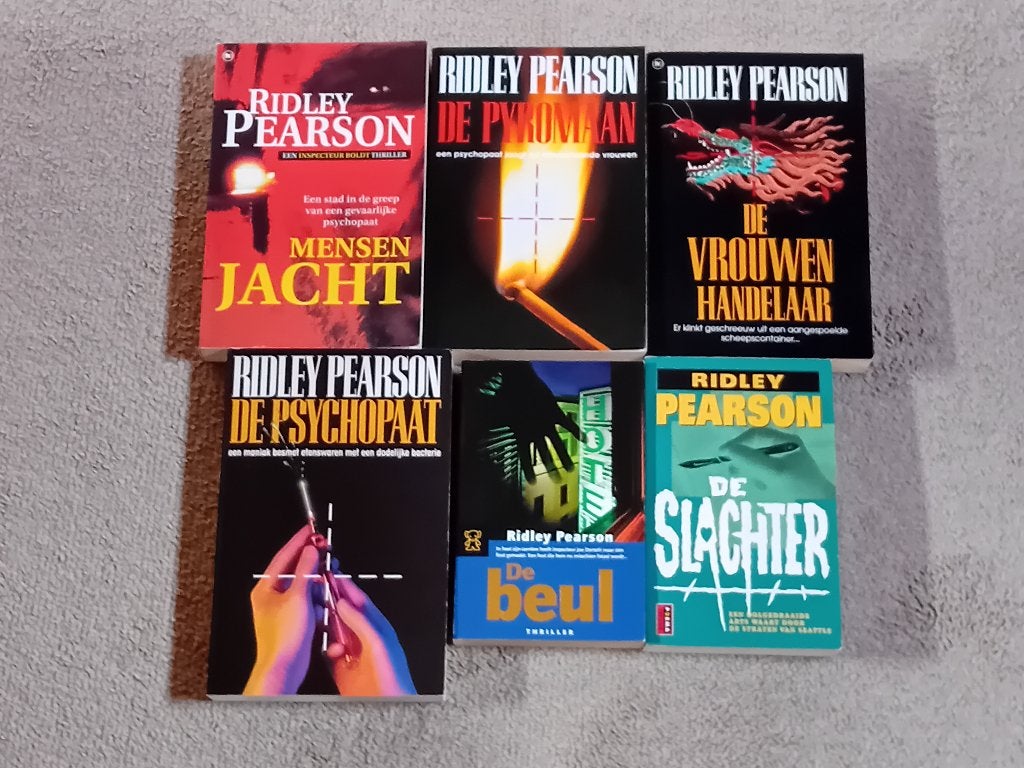 Ridley Pearson - Meerdere titels, Ophalen of Verzenden, Zo goed als nieuw