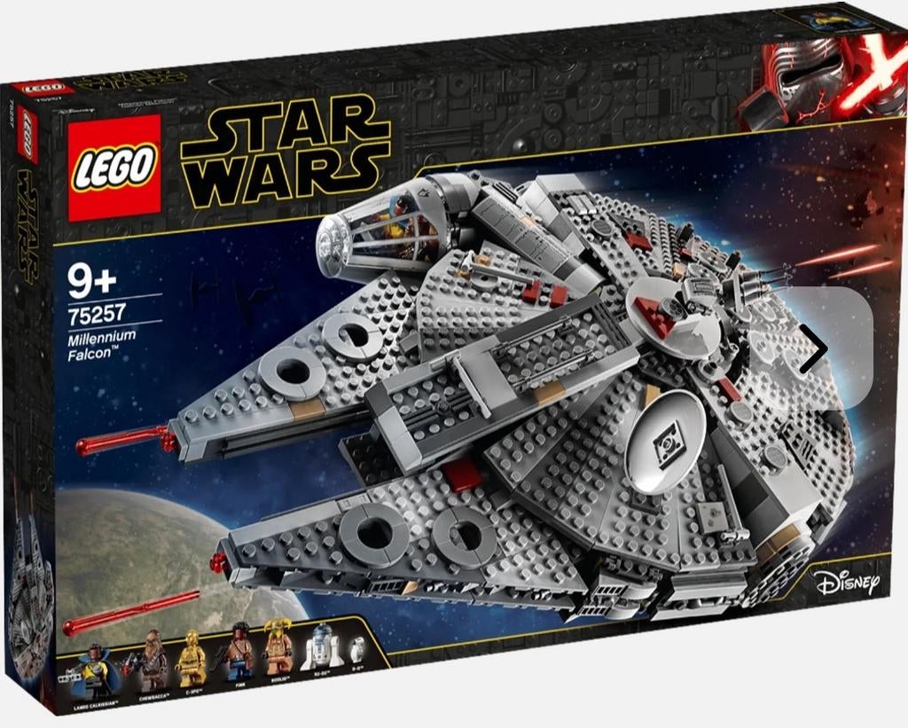 LEGO millennium falcon 75257 (NIEUW!), Ophalen of Verzenden, Nieuw, Complete set, Lego