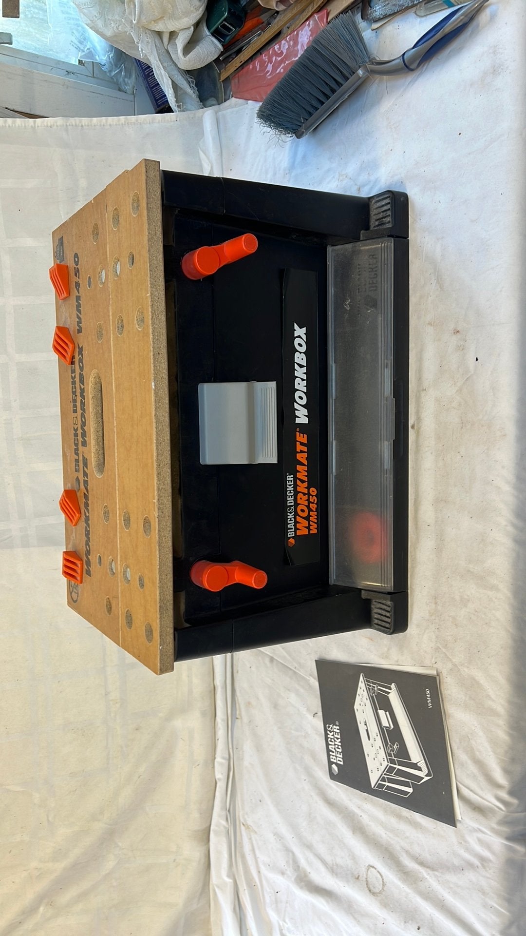 Workmate workbox wm 45, Doe-het-zelf en Verbouw, Ophalen of Verzenden, Zo goed als nieuw, Minder dan 70 cm