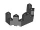 Lego Stenen Turret Zwart 6066, Lego, Ophalen of Verzenden, Zo goed als nieuw, Losse stenen