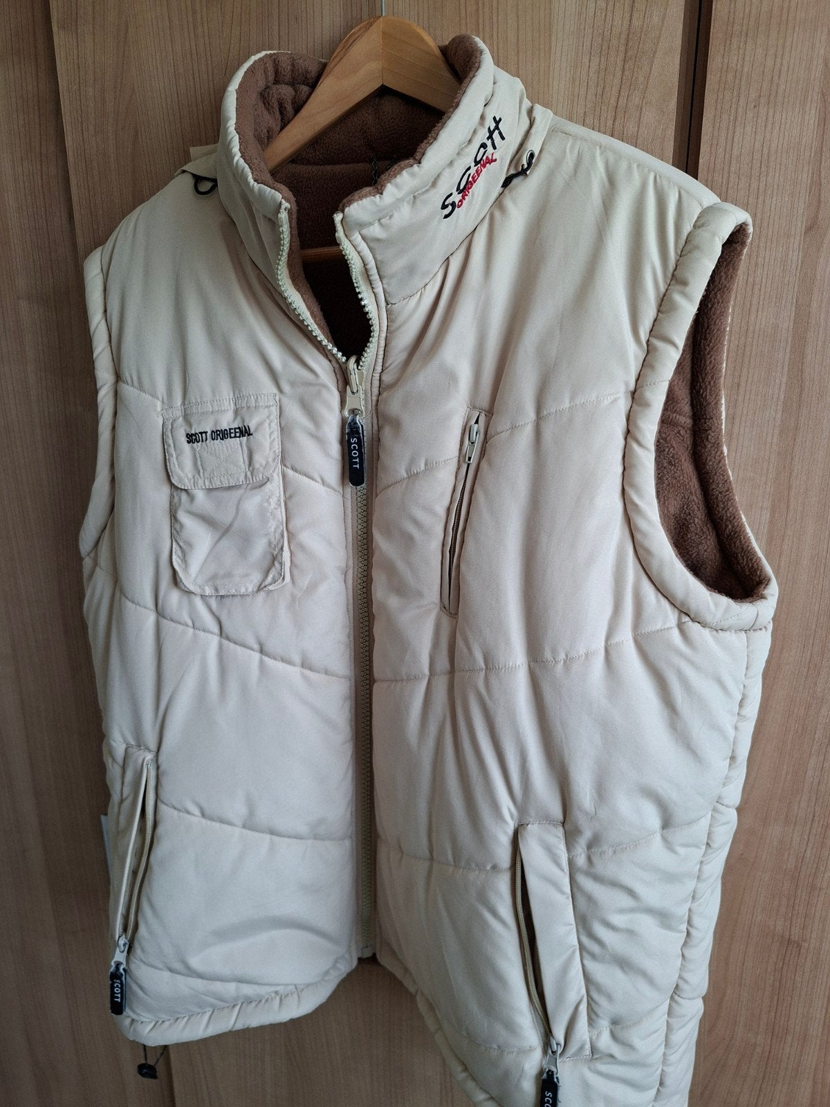 Scott reversal heren bodywarmer mt XL, Ophalen of Verzenden, Zo goed als nieuw, Maat 56/58 (XL), Scott