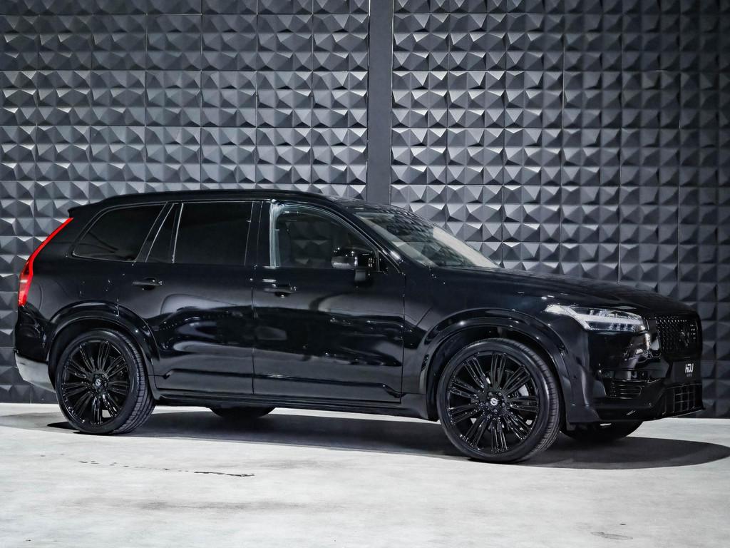 Volvo XC90 2.0 T8 Recharge AWD Ultimate Dark | Pano | 22" |, 12 maanden, Gebruikt, 4 cilinders, Zwart