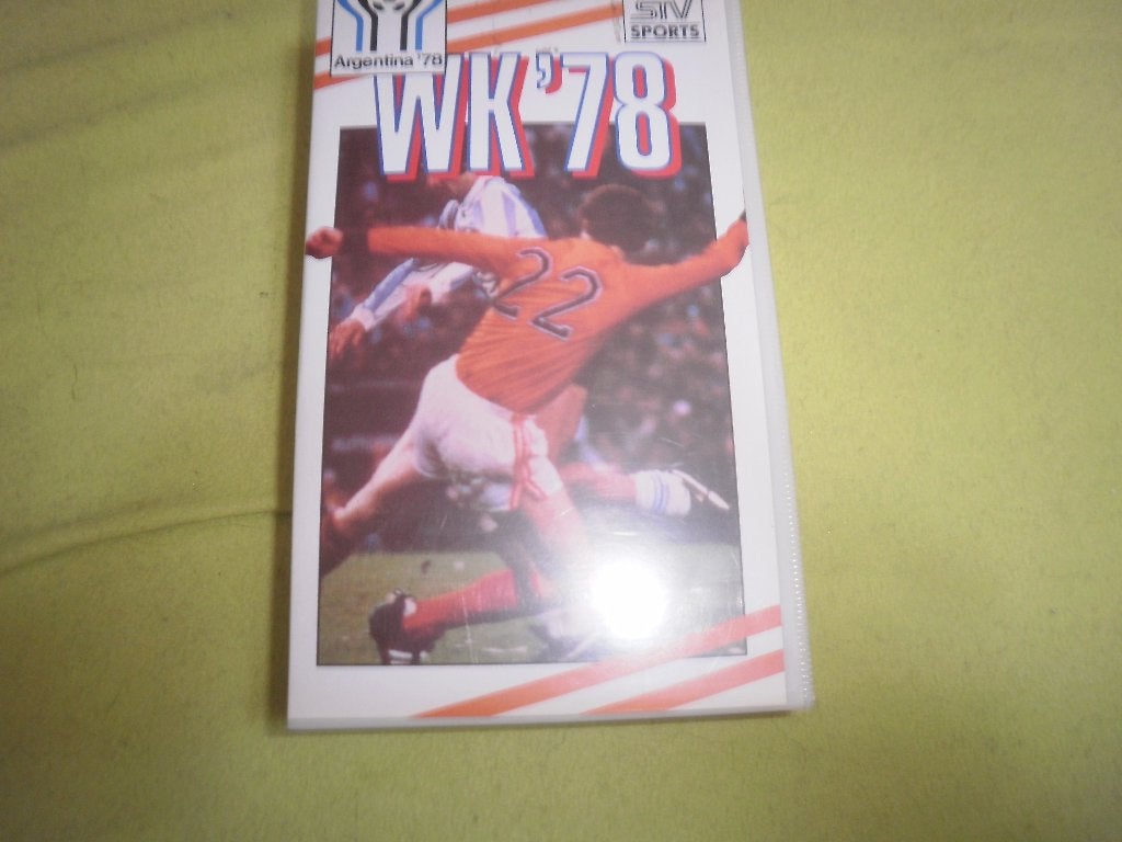 HET W.K VOETBAL 1974 & 1978! Mooie Docu's Op VIDEO!, Verzenden, Alle leeftijden, Zo goed als nieuw, VHS