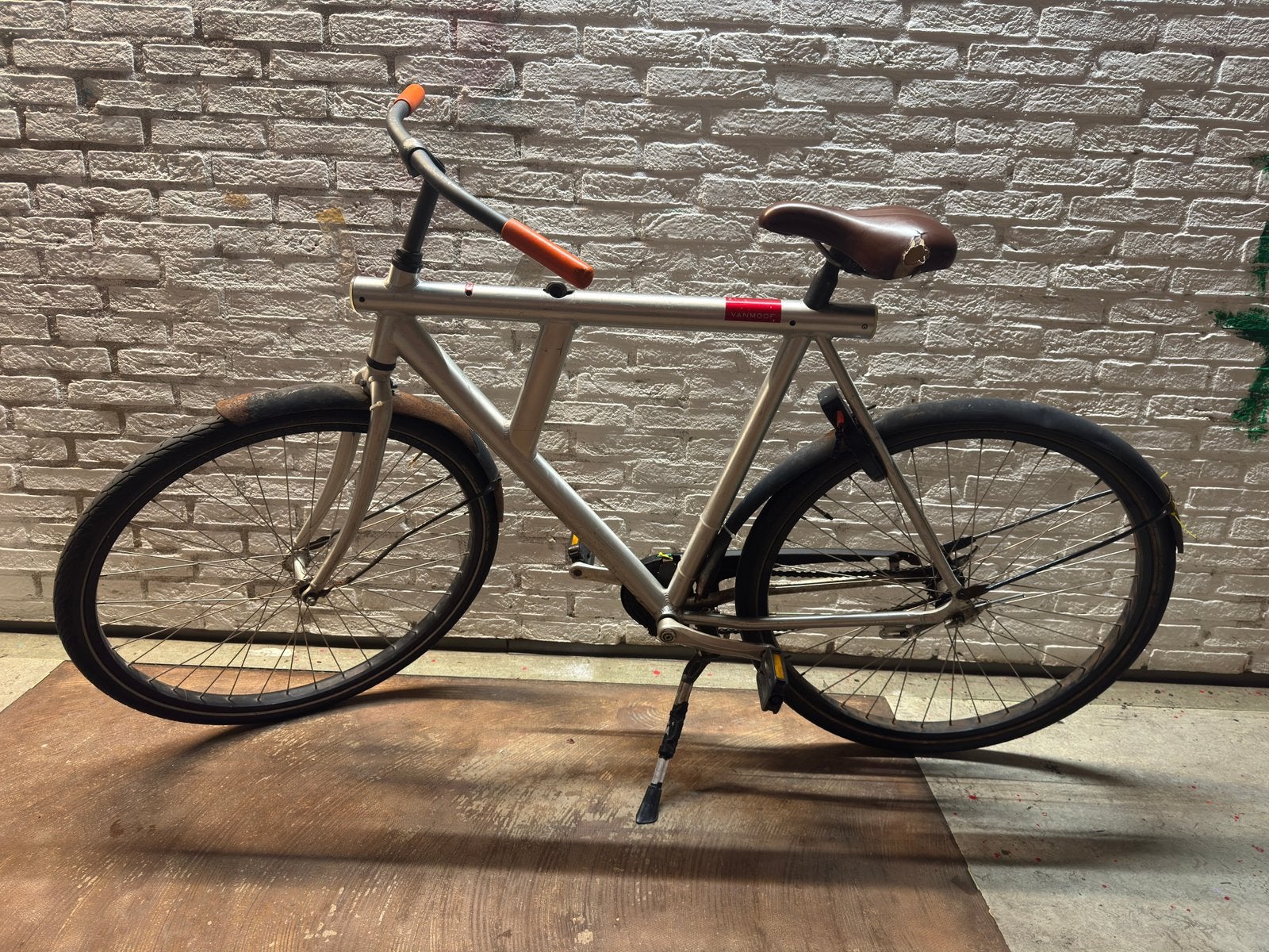 VanMoof Fiets heren studentenfiets, Fietsen en Brommers, Ophalen, Zo goed als nieuw, Terugtraprem, Overige merken