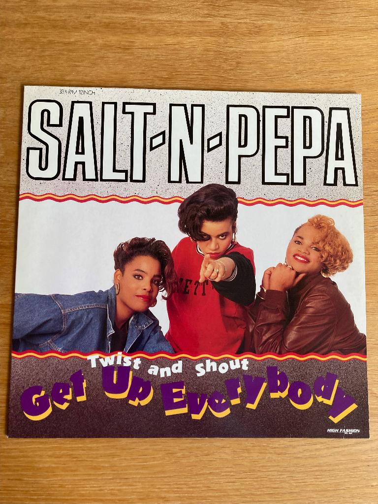 Salt N Pepa - Get Up Everybody 12", Ophalen, Gebruikt, Maxi-single, Pop