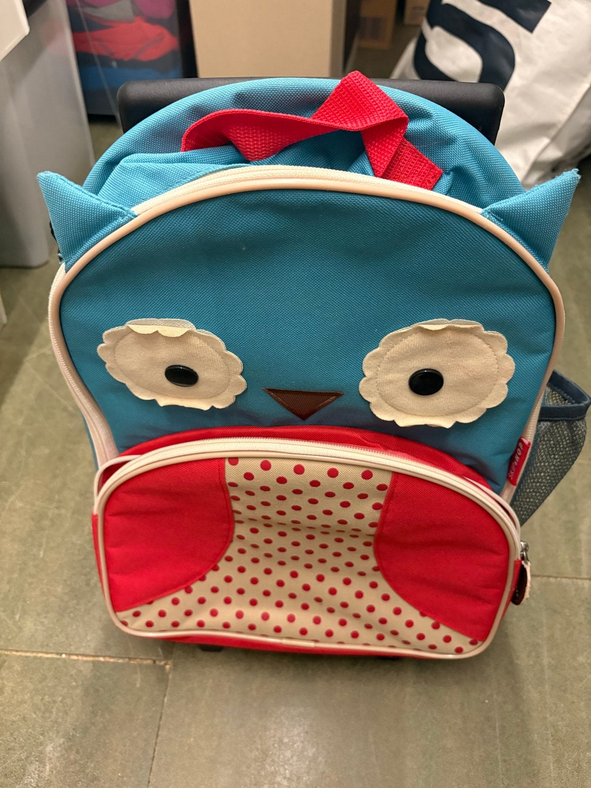 Leuke Uil Kinder Trolley - Ideaal voor Reizen, Ophalen of Verzenden, Gebruikt, Blauw, Overige merken