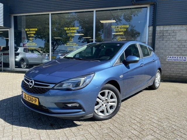 Opel Astra 1.0 Edition (bj 2016), Auto's, 1163 kg, Gebruikt, Euro 6, Blauw