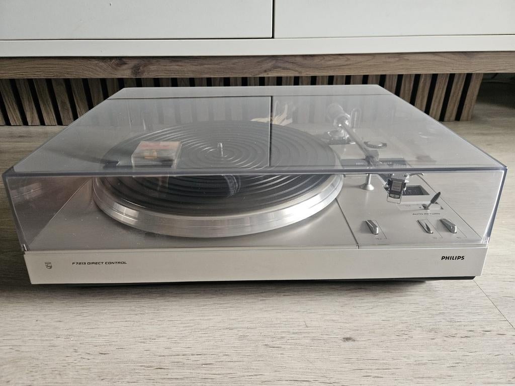 Philips F7213 Direct Control Platenspeler, Ophalen of Verzenden, Zo goed als nieuw, Platenspeler, Philips