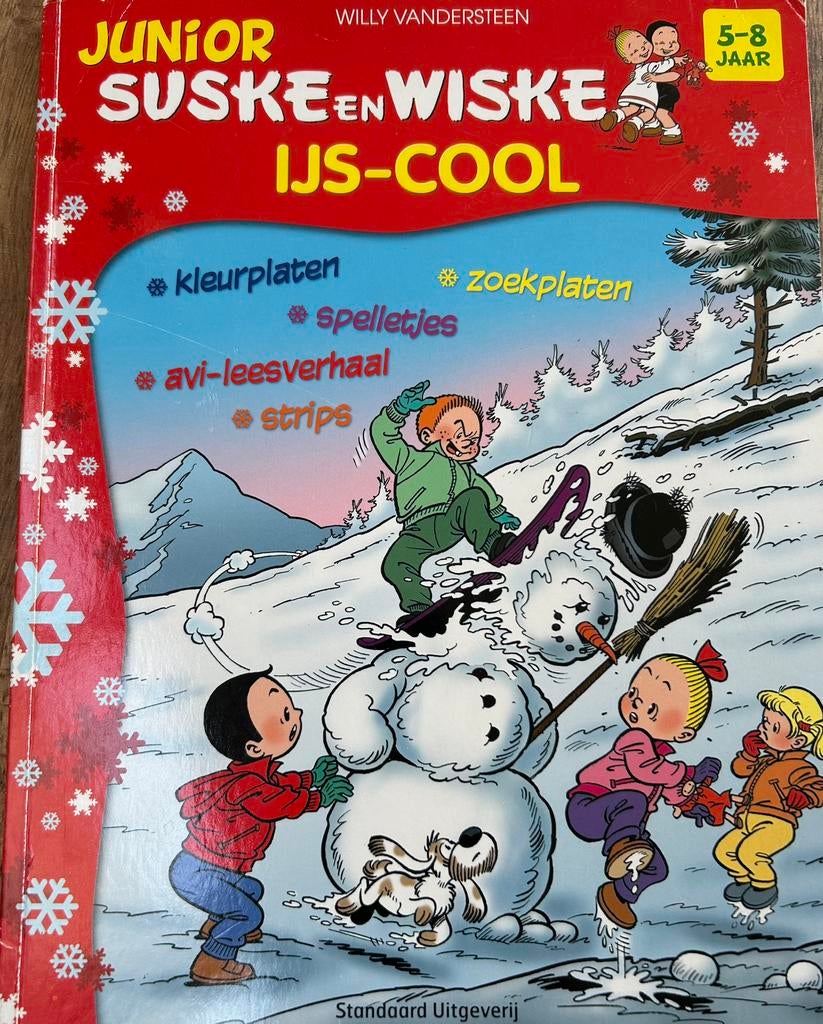 Junior Suske en Wiske IJS-COOL - Willy Vandersteen, Boeken, Stripboeken, Eén stripboek, Ophalen of Verzenden, Gelezen