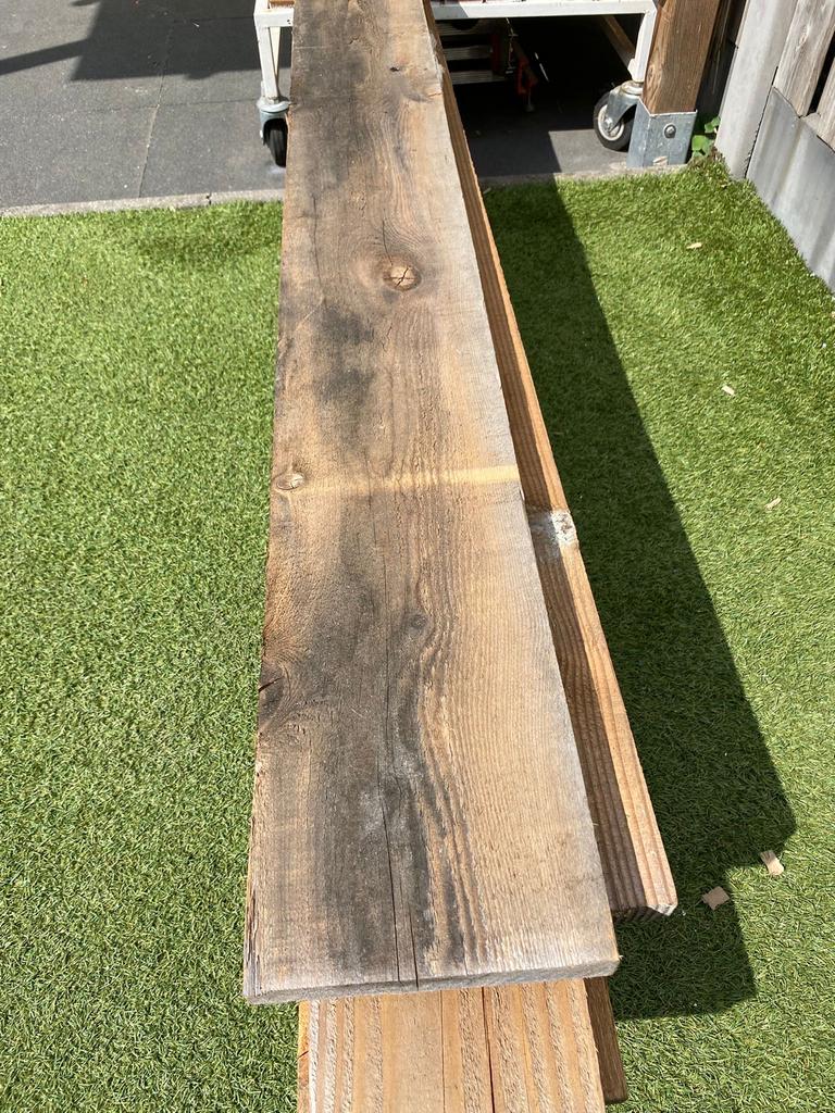 Steigerhouten planken, Ophalen, Zo goed als nieuw, 250 cm of meer, Planken
