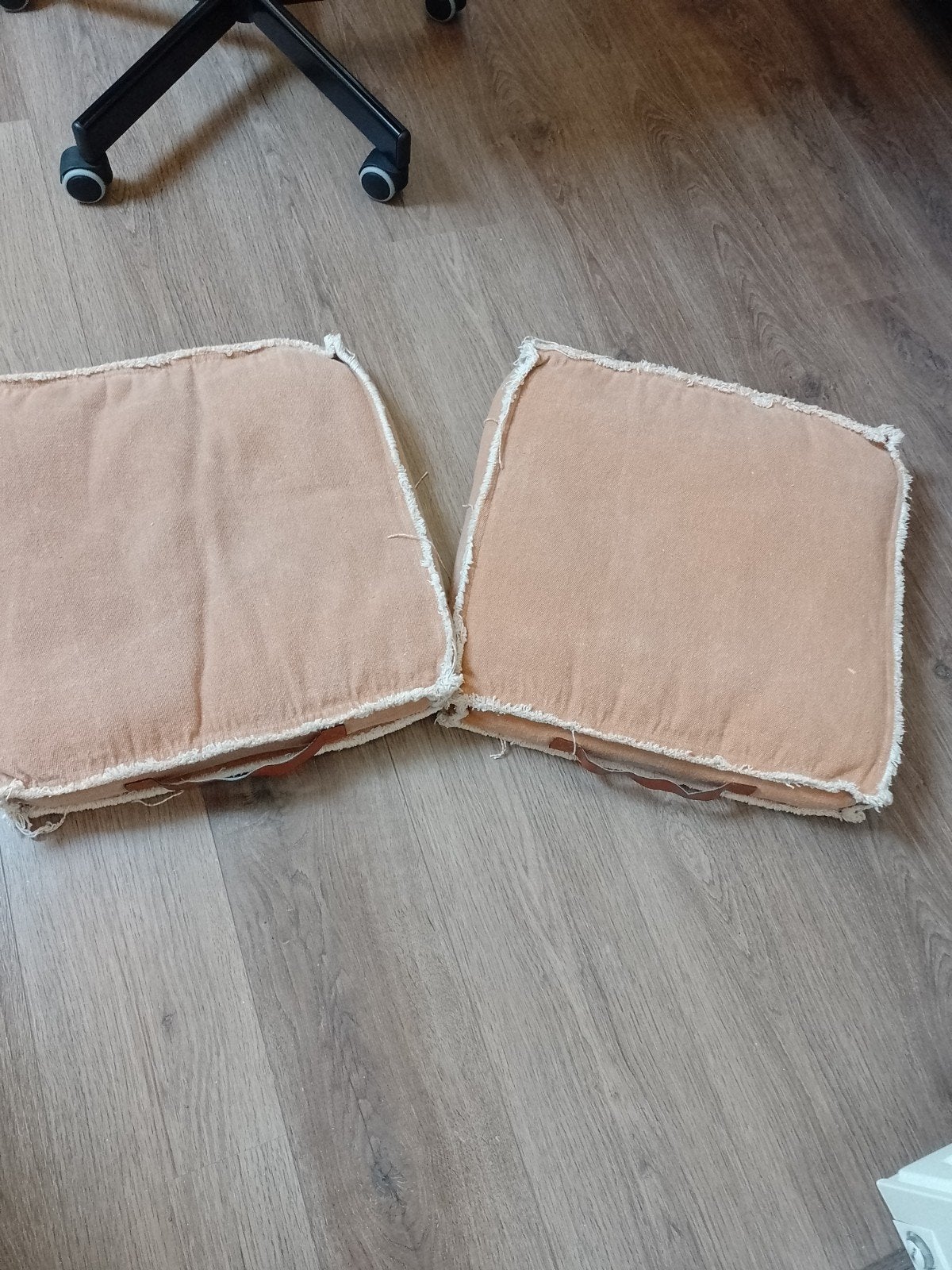 twee matras kussens, Ophalen of Verzenden, Oranje, Vierkant