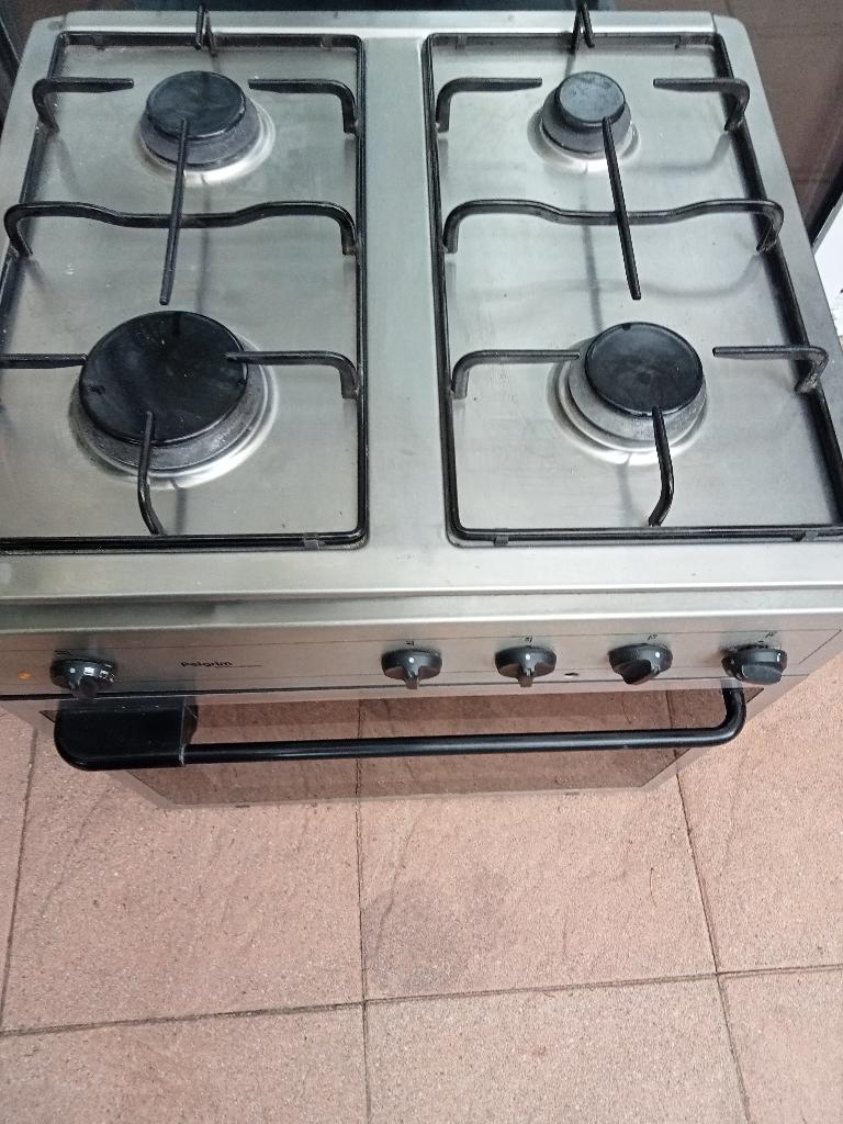 PELGRIM INBOUW OVEN EN GASKOOKPLAAT, Ophalen, Gebruikt, Oven, Pelgrim