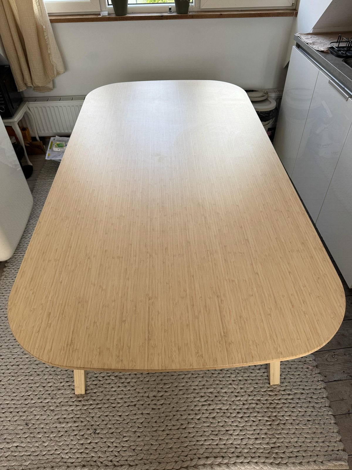 Voxlov eettafel ikea, Ophalen, 50 tot 100 cm, Zo goed als nieuw, Vijf personen of meer