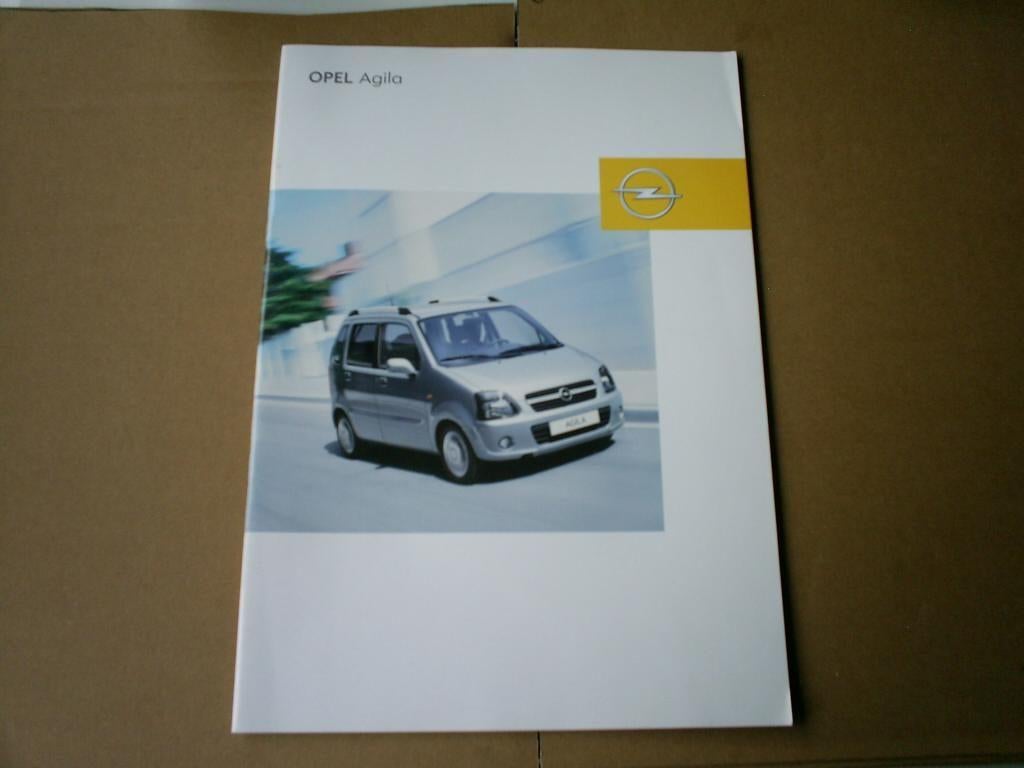 Opel Agila 9 / 2003 40 pag., Verzenden, Zo goed als nieuw, Opel