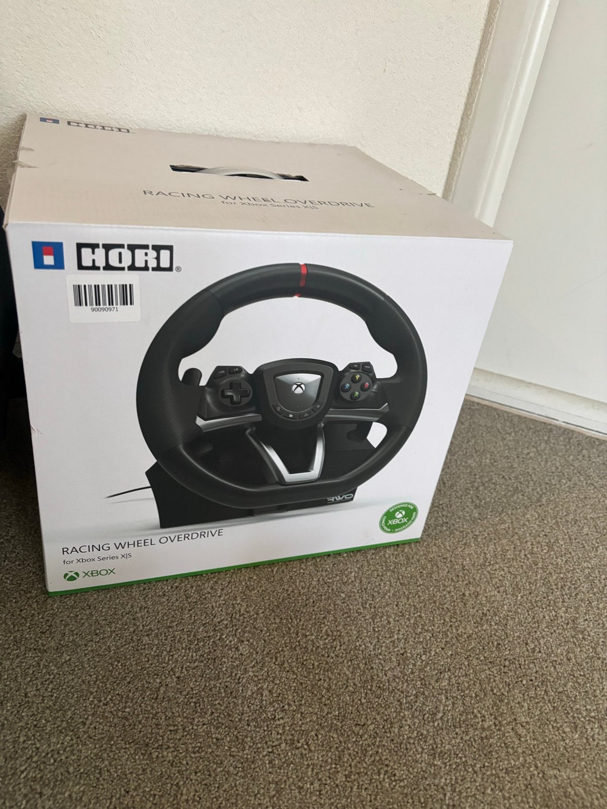 Hori Racing Wheel Overdrive voor Xbox One/Series X|S, Ophalen of Verzenden, Zo goed als nieuw, Stuurtje of Sportattribuut, Xbox Series S