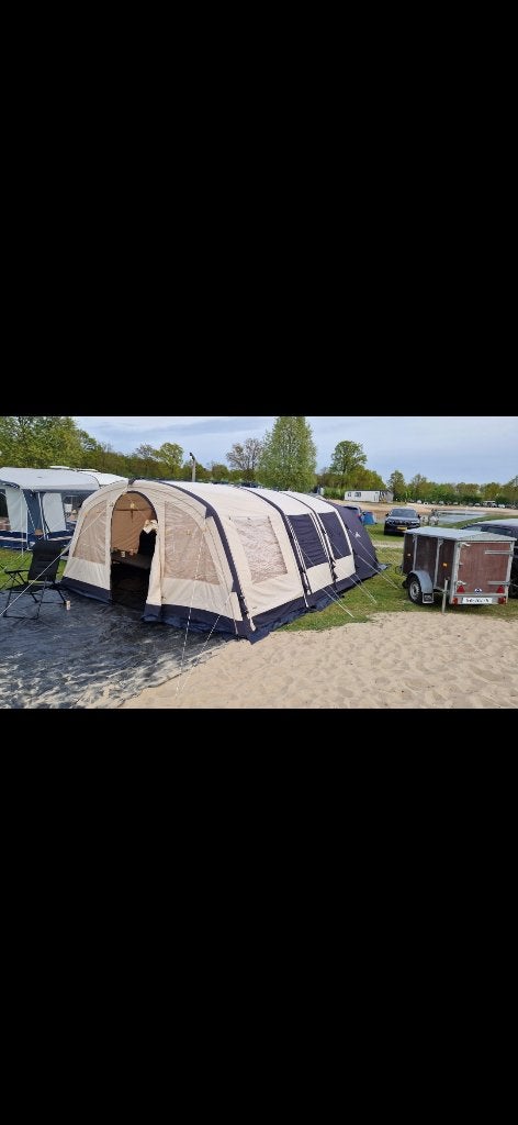 Aanhanger is nog te koop Obelink miami 6 easy air VERKOCHT, Caravans en Kamperen, Ophalen, Zo goed als nieuw, Tot en met 3