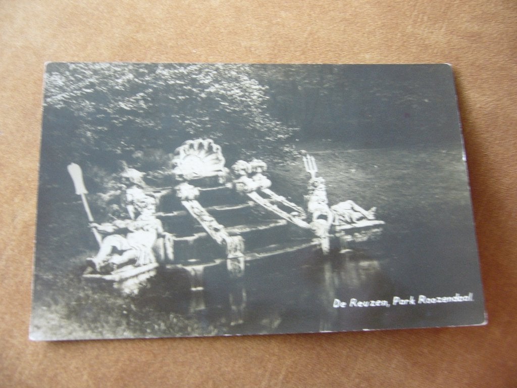 ROOZENDAAL  =  DE REUZEN  PARK  1932, Ophalen of Verzenden, 1920 tot 1940, Gelopen