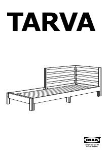 IKEA Tarva uitschuifbaar bedframe, massief grenen, Huis en Inrichting, Slaapkamer | Bedden, Ophalen, Beige, Tweepersoons, 180 cm