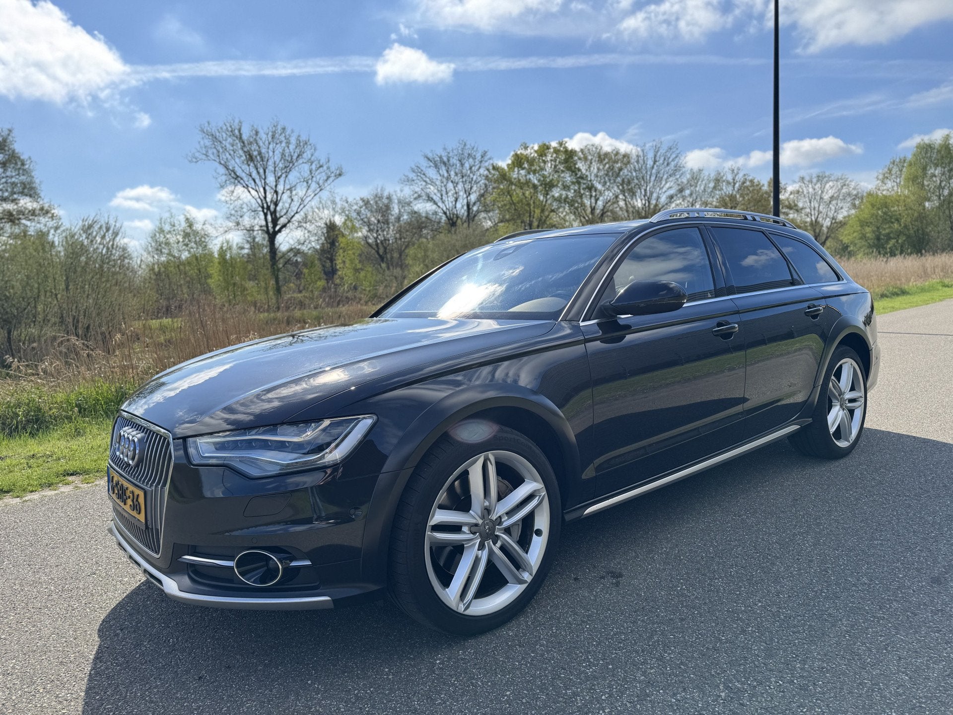 Audi A6 Allroad quattro 3.0 TDI BiT S-Line Plus ORGNL/PANORA, Auto's, Audi, Automaat, Euro 5, 15 km/l, Gebruikt
