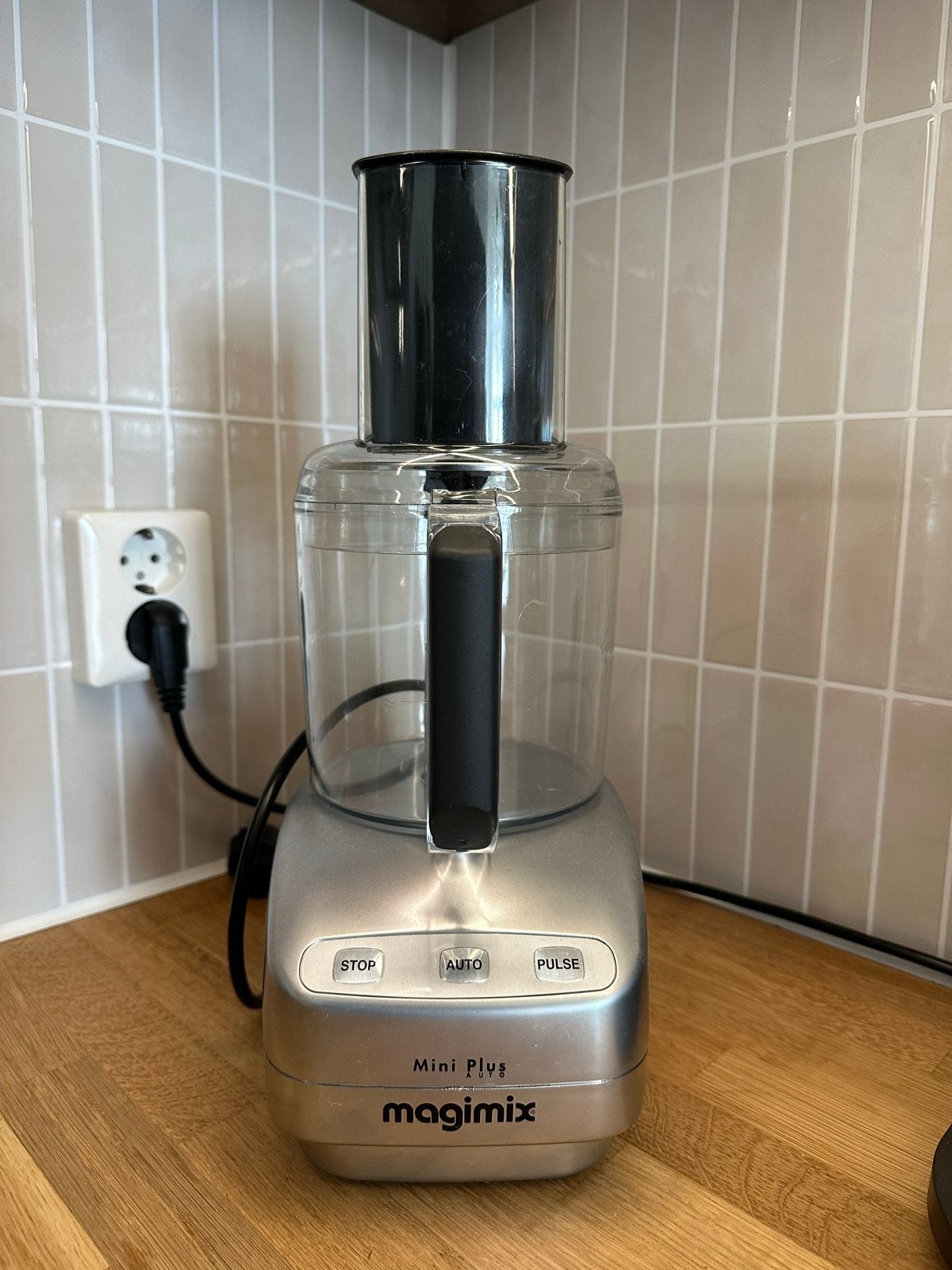 Magimix Mini Plus foodprocessor - zo goed als nieuw, Minder dan 1 liter, Ophalen of Verzenden, Zo goed als nieuw, 3 snelheden of meer