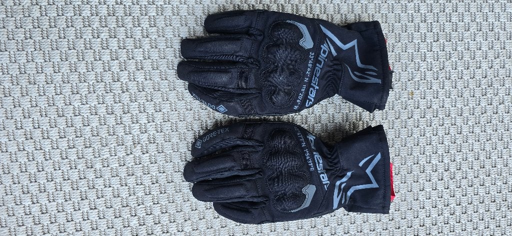 Alpinestars Crestone Gore-Tex motorhandschoenen mt L, Motoren, Kleding | Motorkleding, Dames, Ophalen of Verzenden, Alpinestars