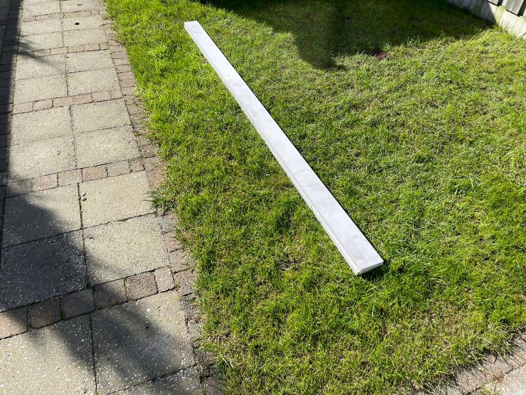 Stelkozijn; Okoume exterieurplaat b/bb 80mµ wit gegrond FSC, Ophalen of Verzenden, Nieuw, Overige metalen