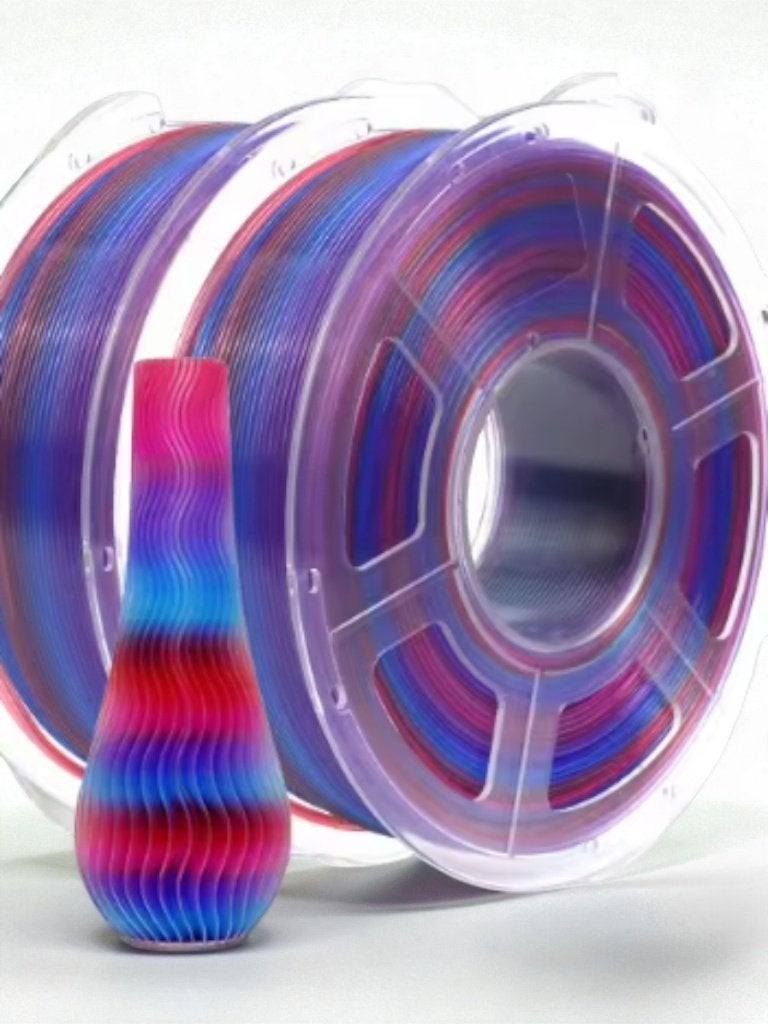 JAYO PLA Rainbow transparant filament 1.75mm rol 1100gr, Ophalen of Verzenden, Nieuw, Filamentrollen