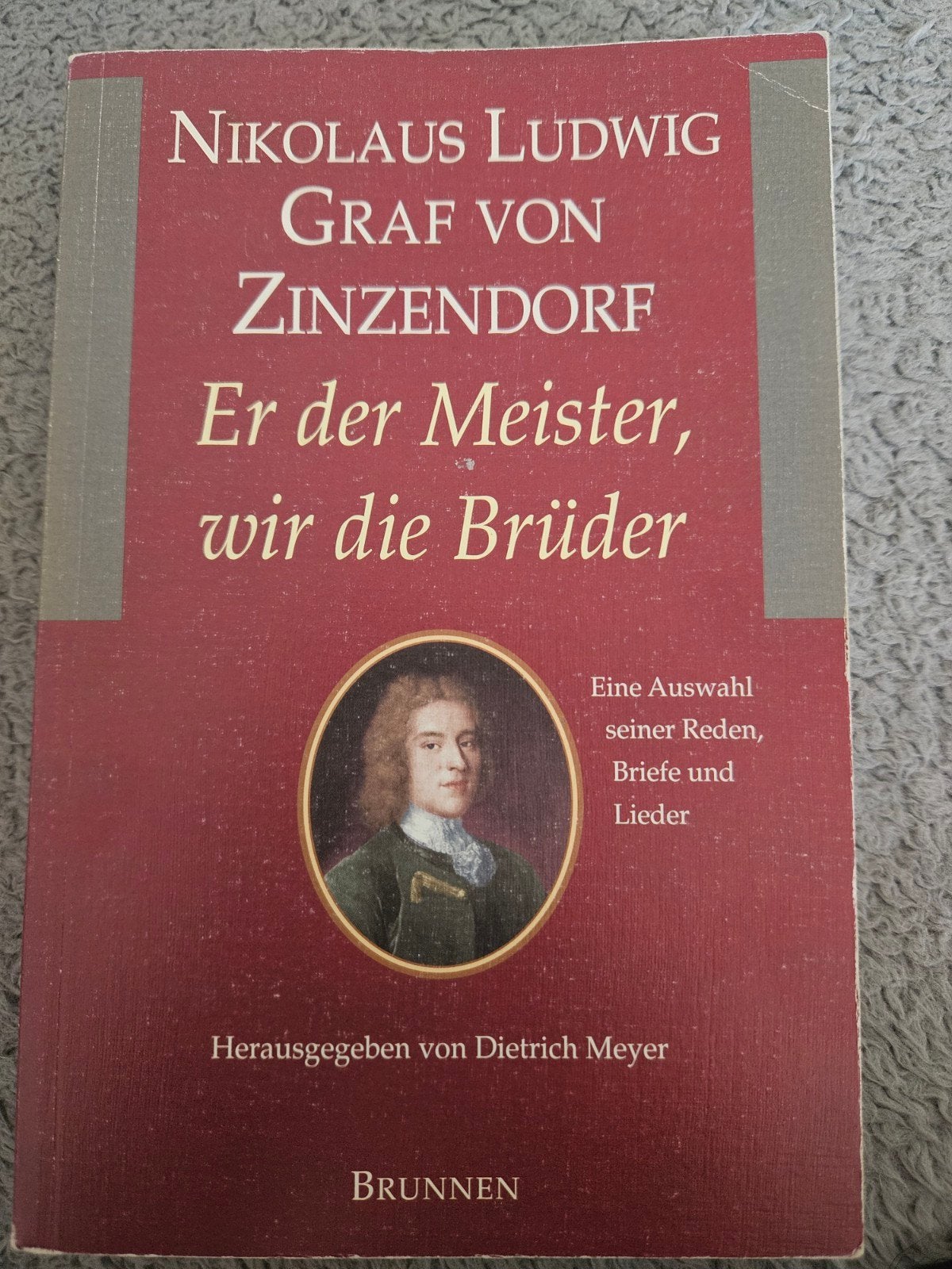 Biografie over Graaf Zinzendorf (Duits) Hernhutter, Ophalen of Verzenden