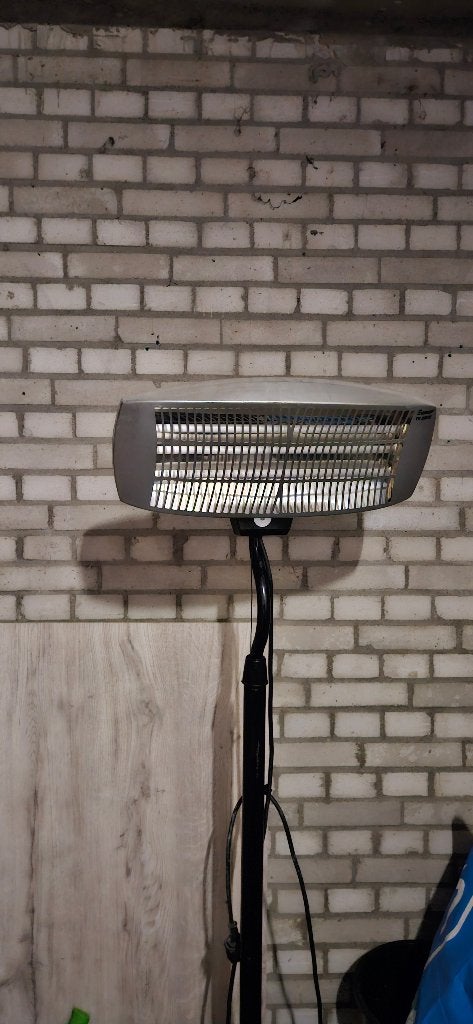 Teras verwarming, Ophalen