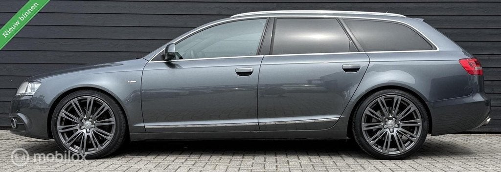 Audi A6 Avant 3.0 TFSI quattro Pro Line S-Line MTM 340PK, Gebruikt, 2995 cc, Met garantie (alle), Navigatiesysteem