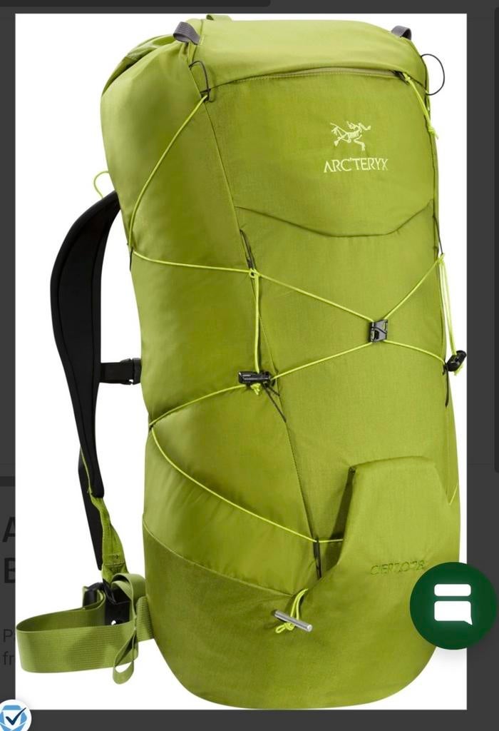 Arcteryx Cierzo 28: Lichtgewicht Klimrugzak, Ophalen of Verzenden, Gebruikt, Rugzak